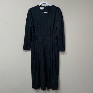 Talbots flowery winter dress